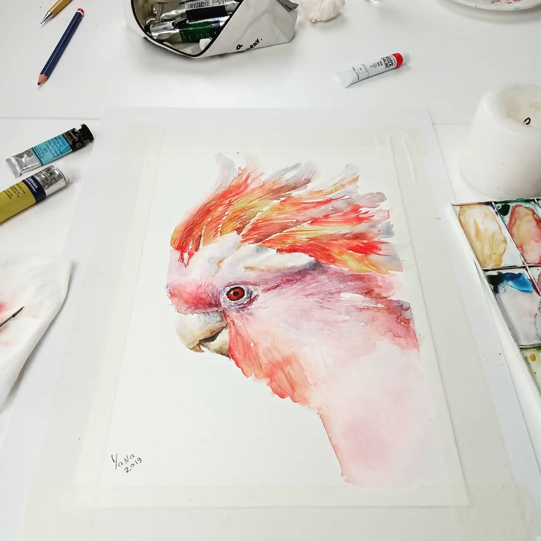 watercolor-bird
